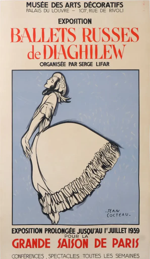 Jean Cocteau Ballets Russes De Diaghilew